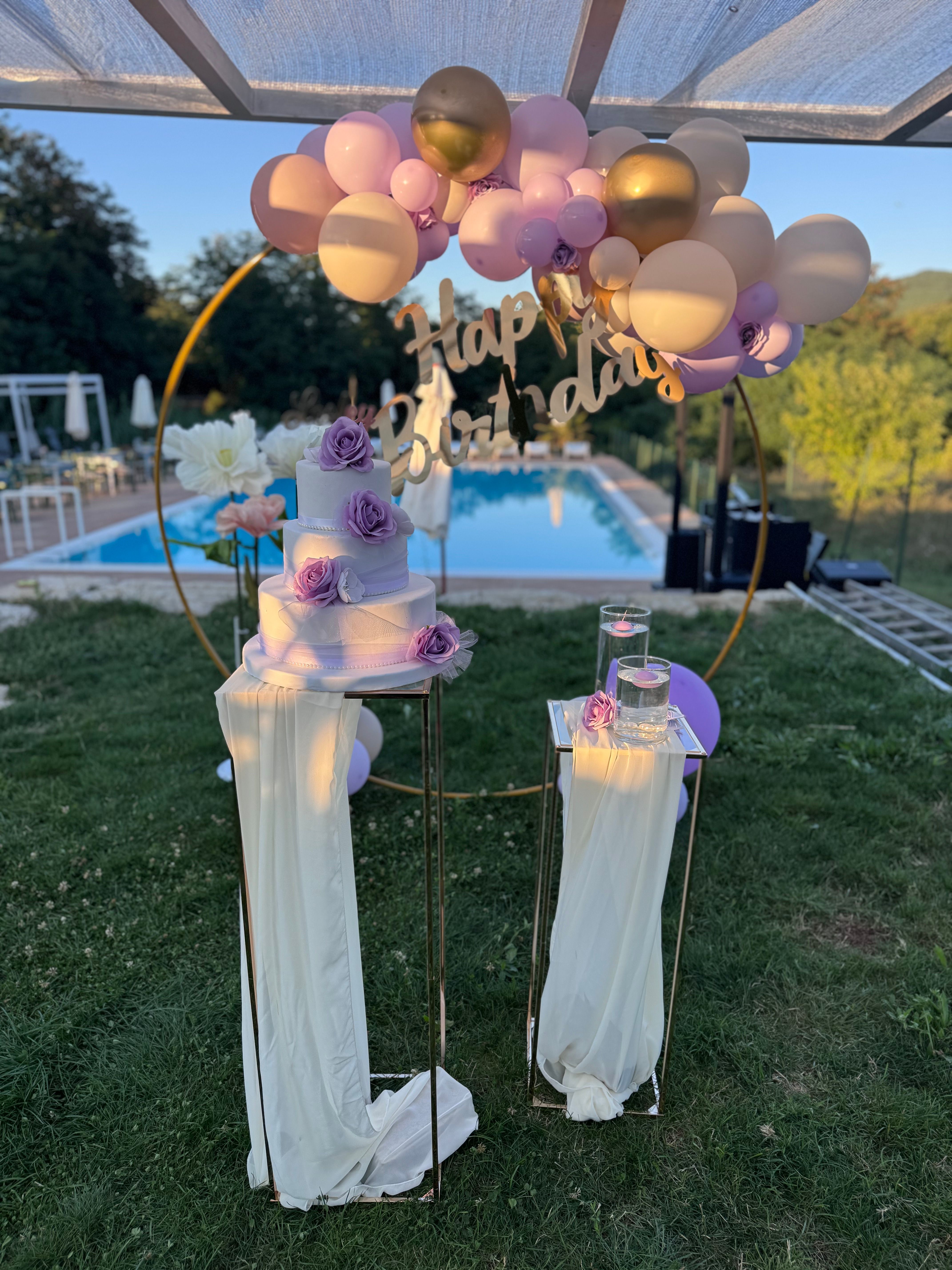 Un compleanno elegante tra raffinatezza e dolcezza!