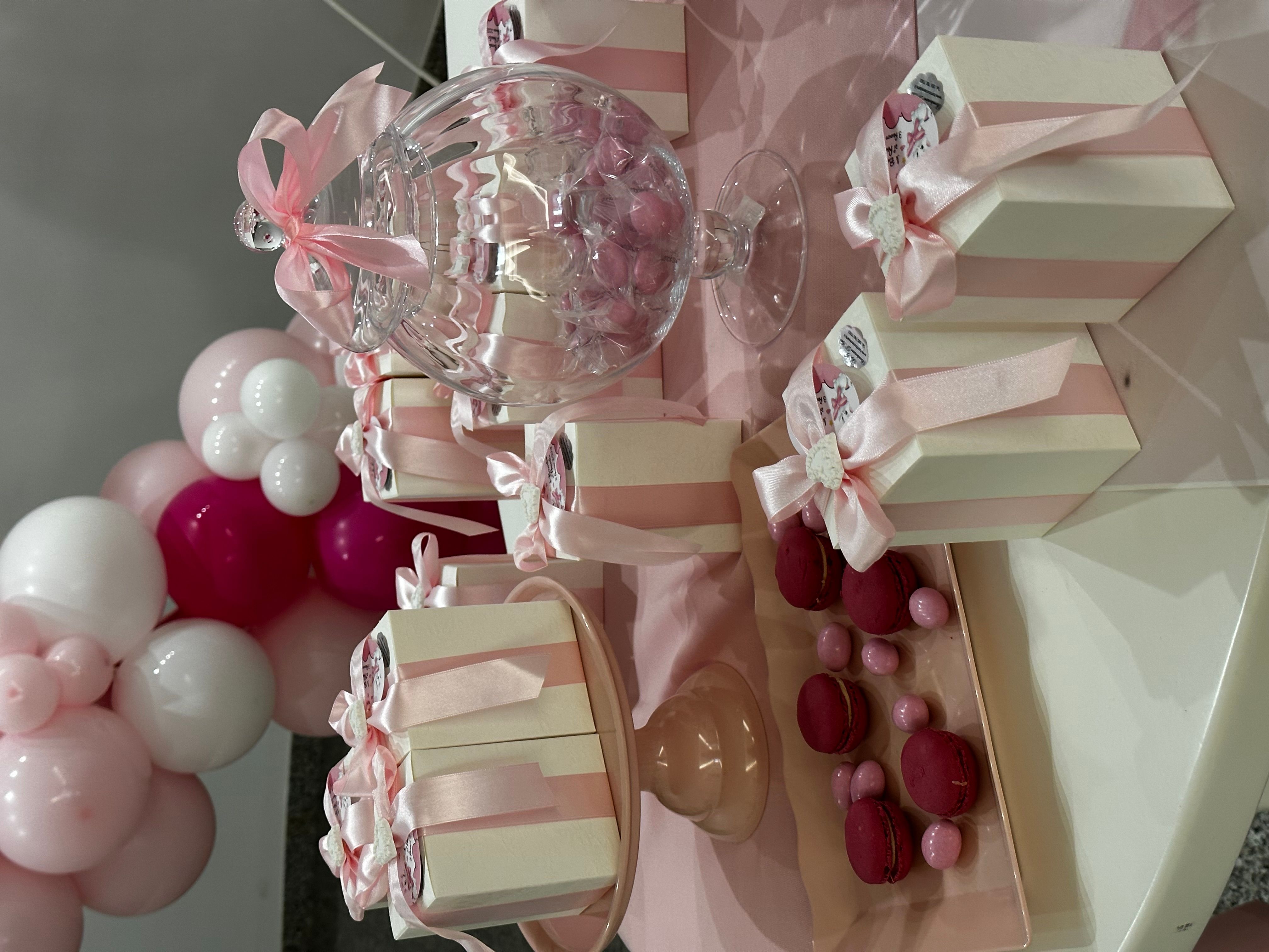 Allestimento Battesimo Tema Marie Aristogatti Rosa – Confettata Elegante con Balloon Arch e Decorazioni Baby Girl
