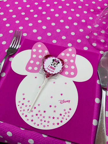 Allestimento Primo Compleanno Minnie Rosa – Balloon Party Elegante con Tavolo Torta e Sala Coordinata