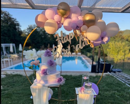 Un compleanno elegante tra raffinatezza e dolcezza!