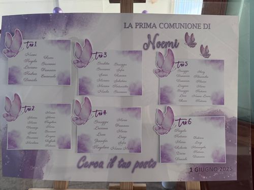 Una Prima Comunione all’insegna della dolcezza e dell’eleganza