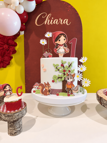 Primo compleanno tema Cappuccetto rosso a Isernia