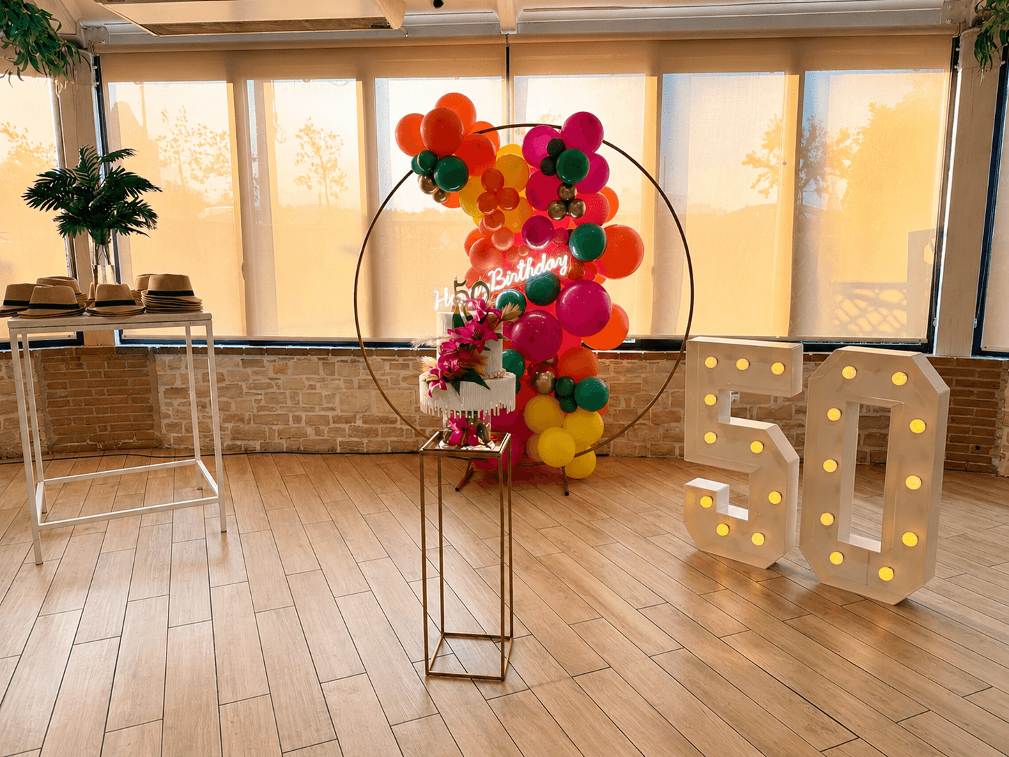50° Compleanno Tropical Chic